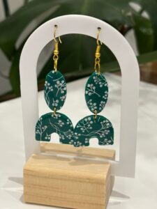 Pendientes Tami verde